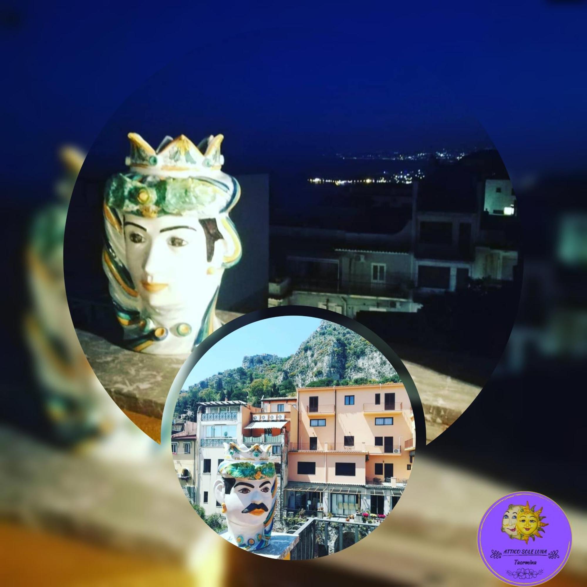 Attico Sole Luna Taormina Exterior foto